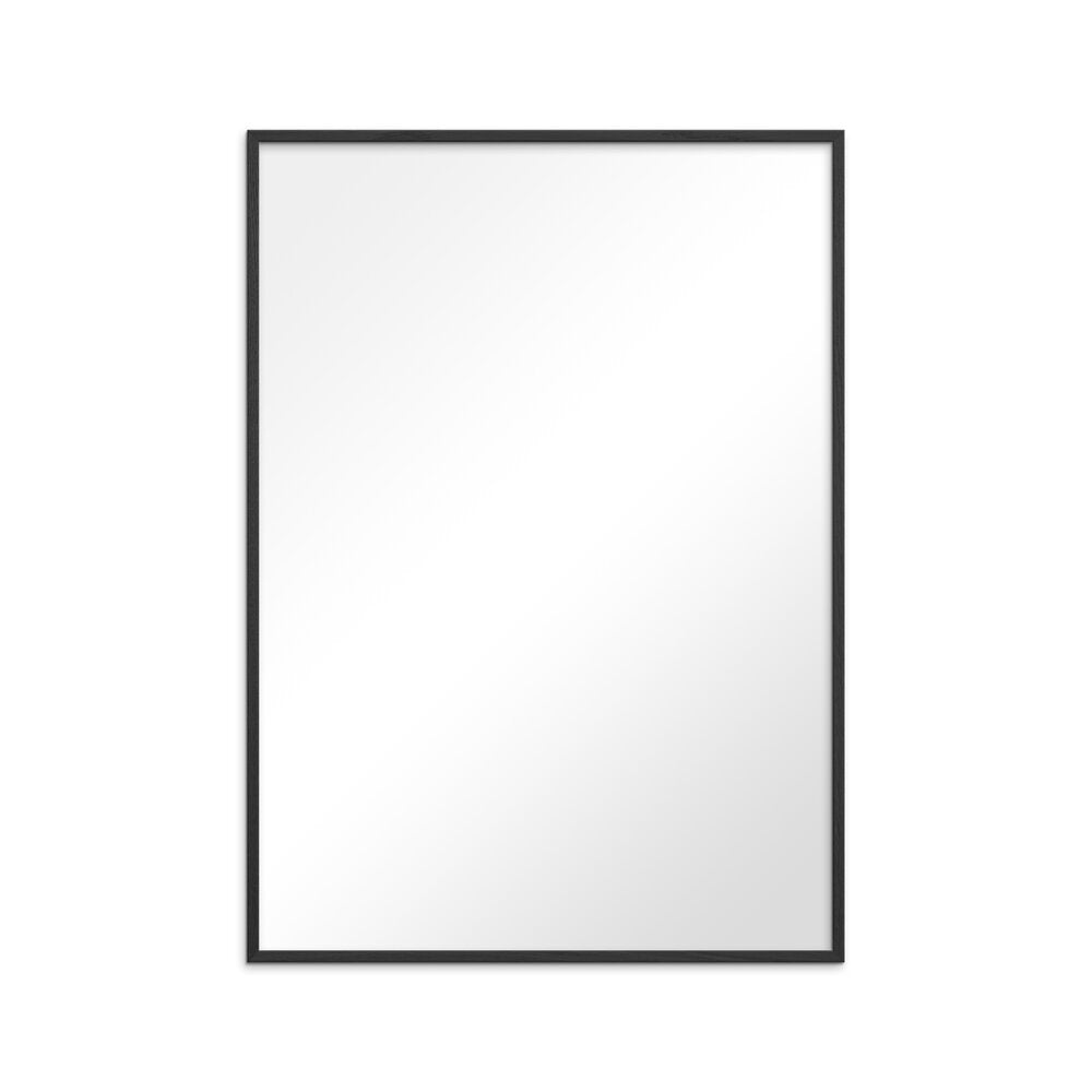 Træspejl - Black wood